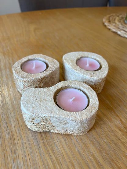 Mycelium Candle Holder - Tea Lights